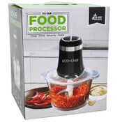 Wholesale - 7.5cup Food Processor with Glass Mixing Bowl 250wECO + CHEF CB C/P 8, UPC: 041979209544